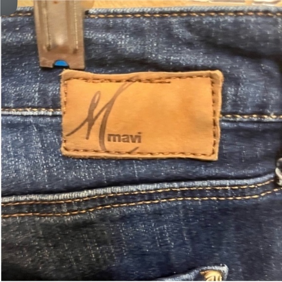 MAVI Rolled rolled Cuff Jean Shorts Women's dark wash vacation outdoors summer - Picture 8 of 12